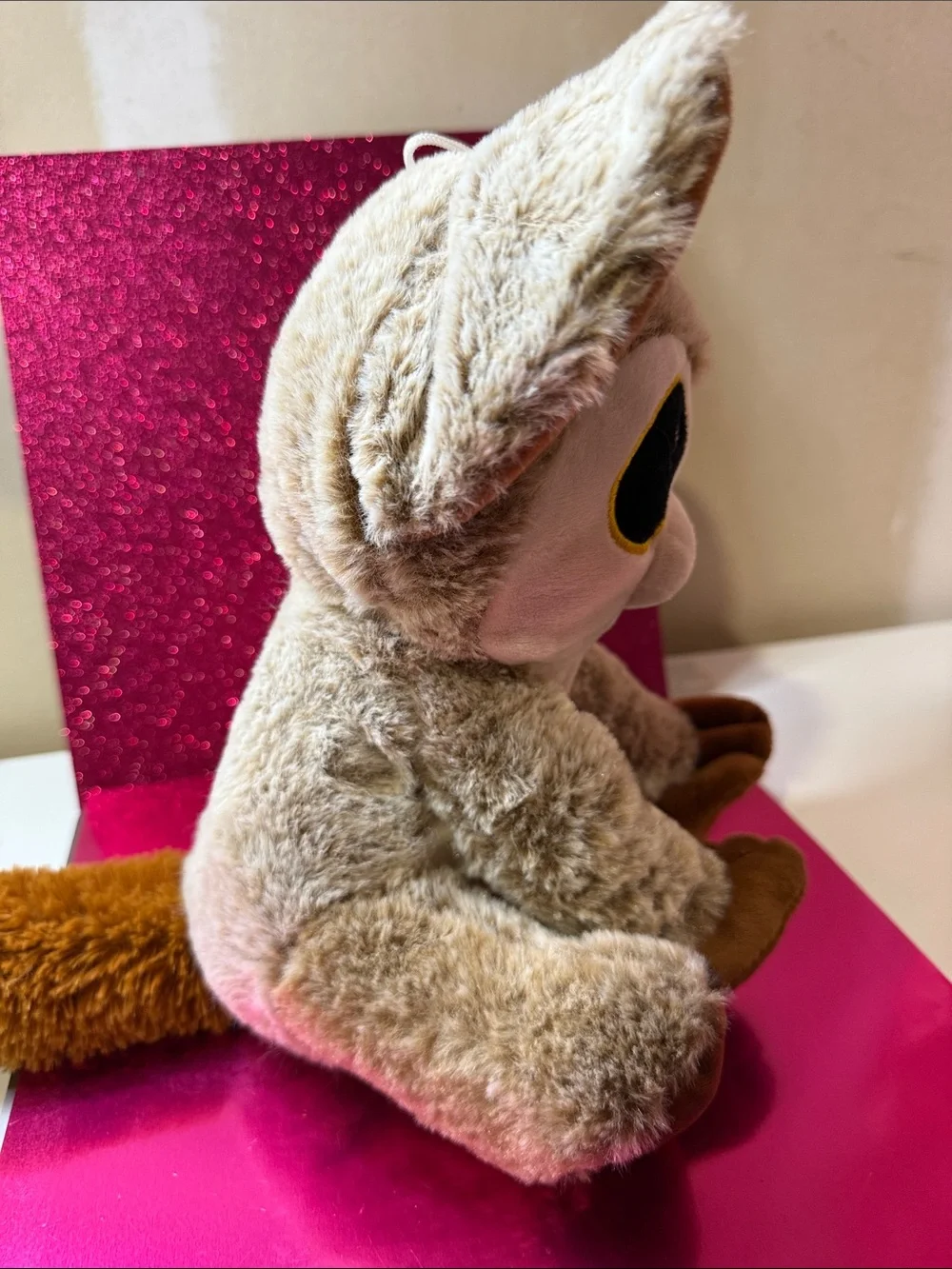 a Fiesta Toys Snugglies Aye-Aye Plush